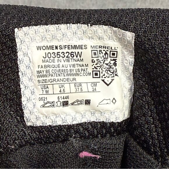 Merrell Womens Shoes Size 7 Siren Edge 3 Grey Purple Outdoors Hiking Sneakers - Picture 9 of 9